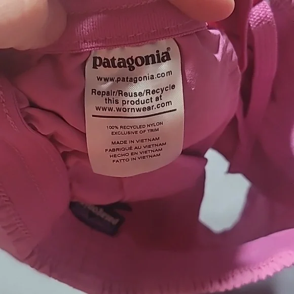 Patagonia Kids Pink Baggies Shorts Size Small Girls (Id Say 7/8) - Picture 5 of 7